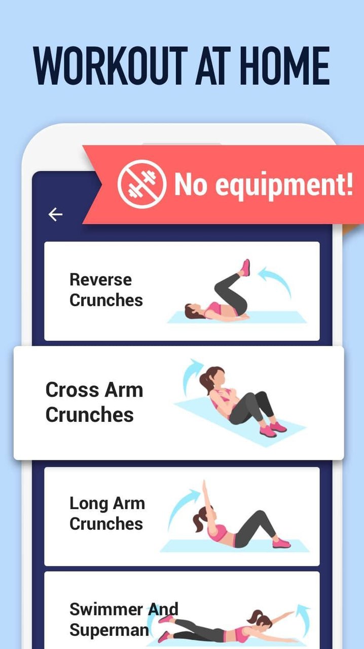 Abs Workout - Burn Belly Fat screenshot image 2_Popularmodapk.com