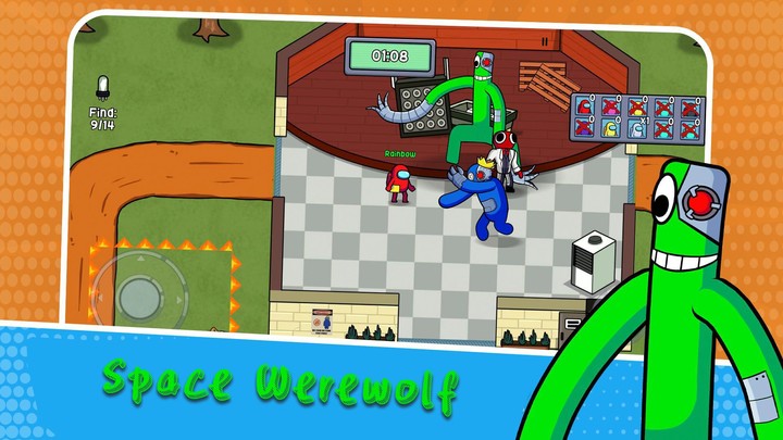 Melon Rainbow Friend screenshot image 3_Popularmodapk.com