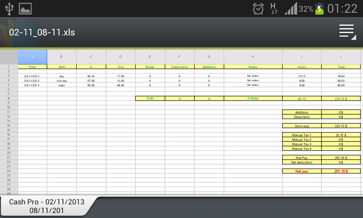 My Salary - Track your shift screenshot image 1_Popularmodapk.com