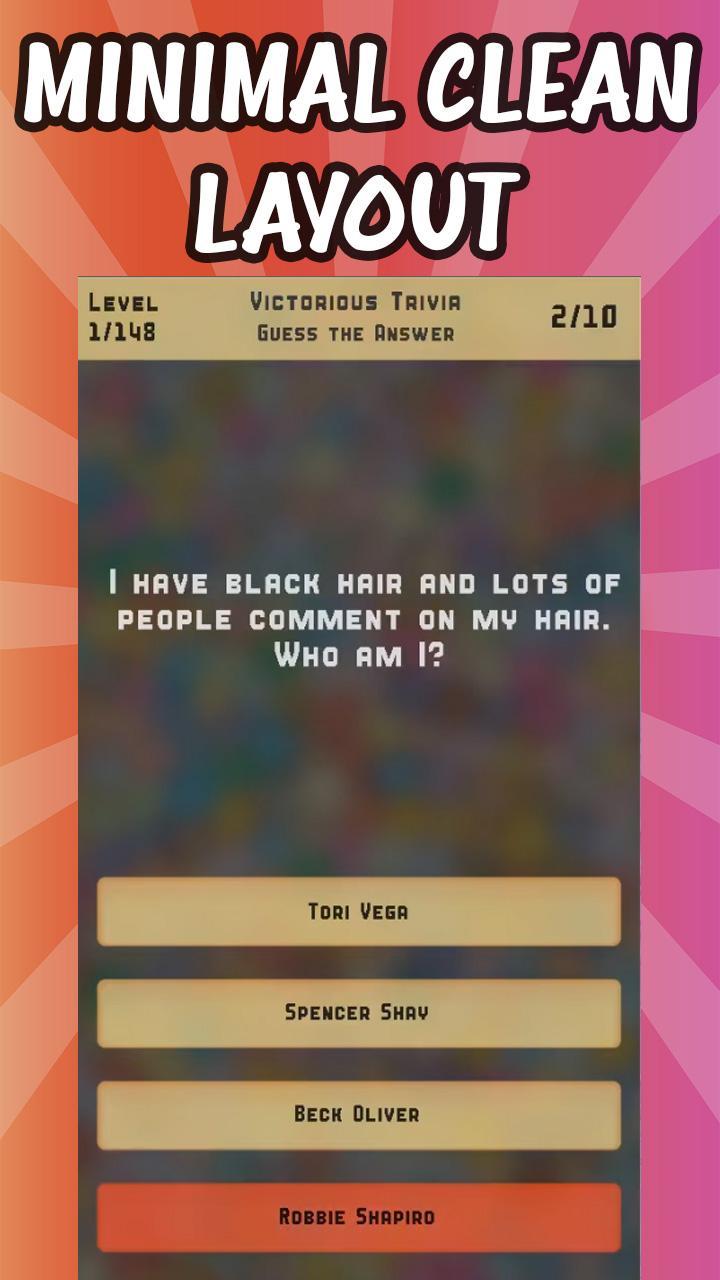 Victorious Trivia Quiz screenshot image 2_Popularmodapk.com