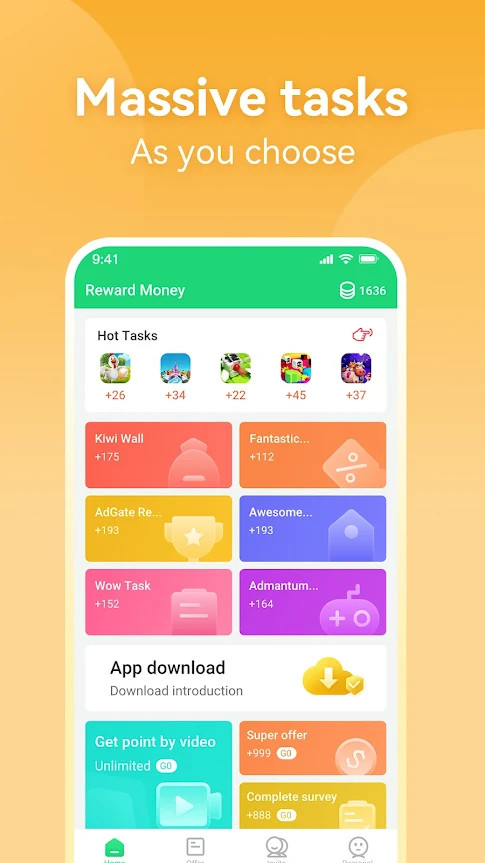 Reward Money Cash With Task screenshot image 4_Popularmodapk.com