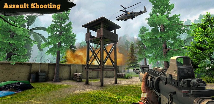 Mountain FPS Commando Shooter screenshot image 4_Popularmodapk.com