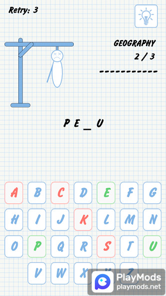Hangman<span>(No Ads)</span> screenshot image 2_Popularmodapk.com