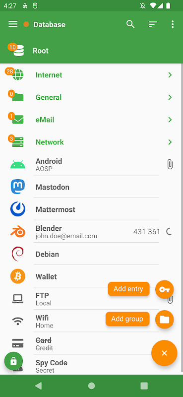 KeePassDX screenshot image 7_Popularmodapk.com