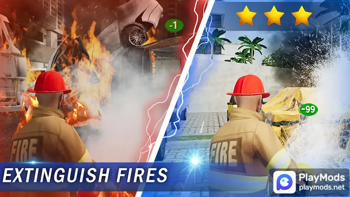 I'm Fireman: Rescue Simulator<span>(No ads)</span> screenshot image 1_Popularmodapk.com