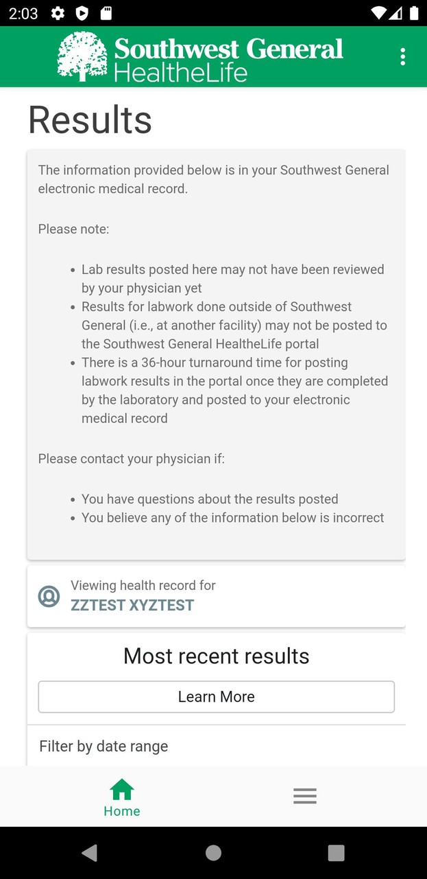 Southwest General Healthelife screenshot image 19_Popularmodapk.com