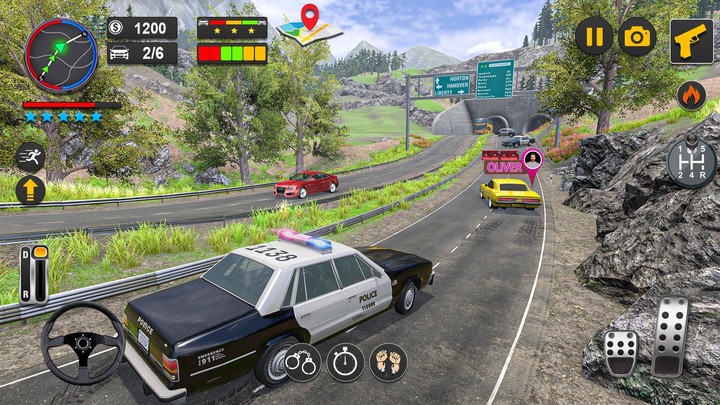US Police Motor Bike Chase screenshot image 5_Popularmodapk.com