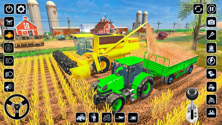Modern Tractor Farming Games screenshot image 4_Popularmodapk.com
