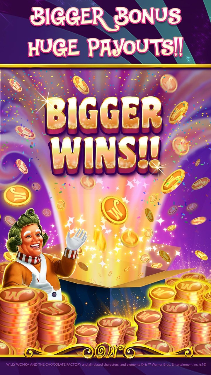 Willy Wonka Vegas Casino Slots screenshot image 2_Popularmodapk.com