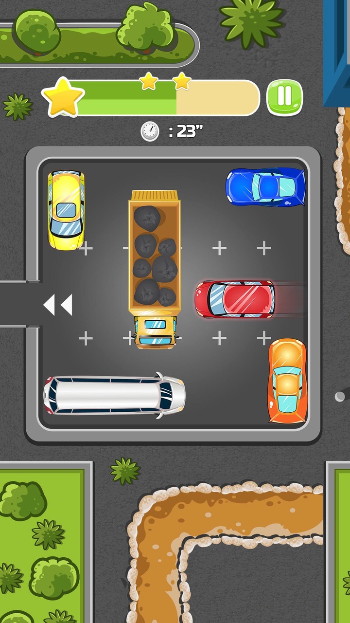 Parking Panic : exit red car screenshot image 4_Popularmodapk.com