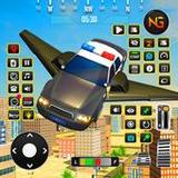 Flying Police Car Driving Game1.1.5_Popularmodapk.com
