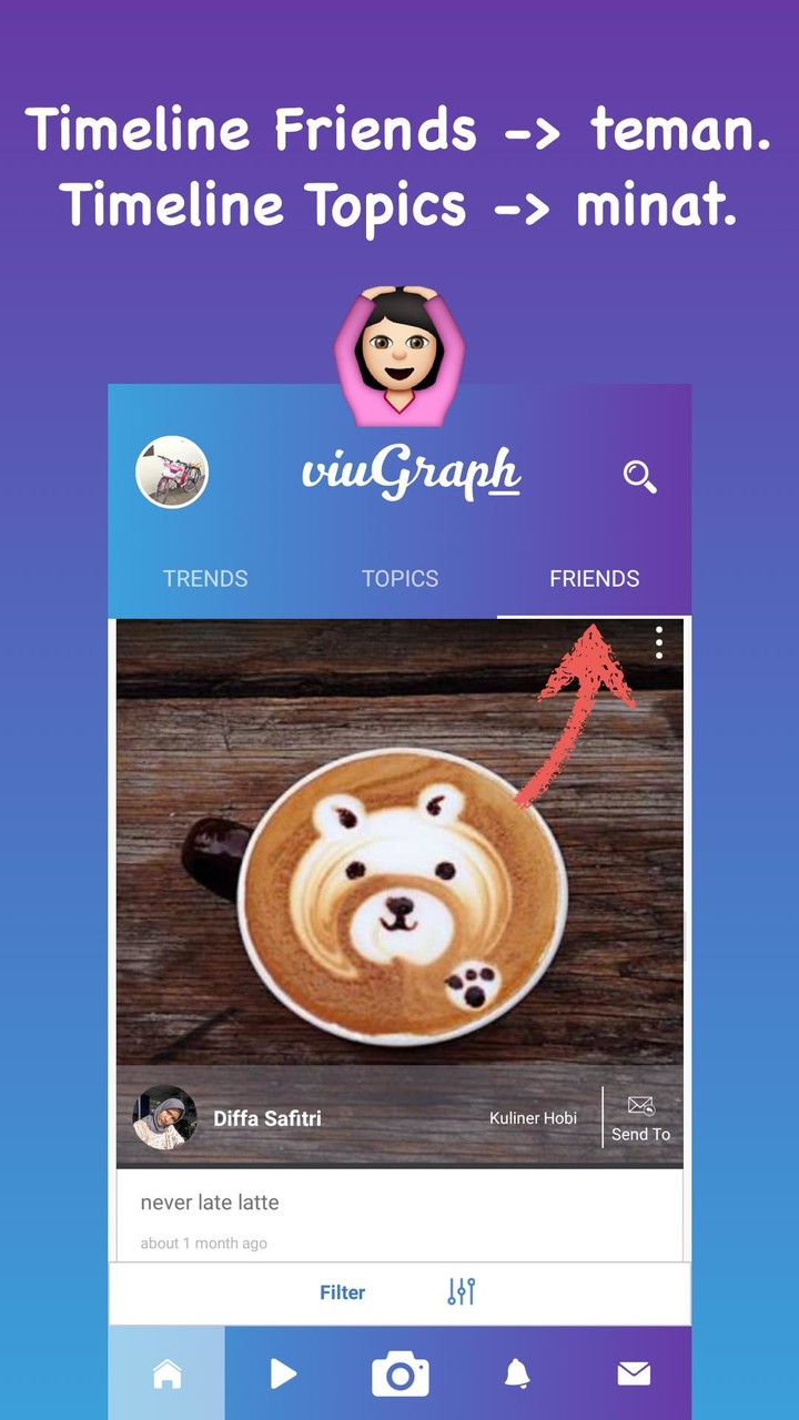 viuGraph – social media that share common interest screenshot image 10_Popularmodapk.com