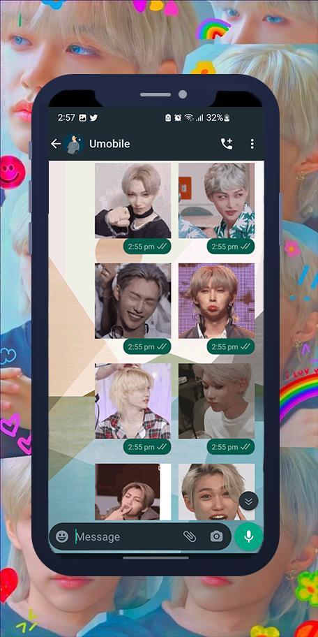 Felix SKZ Animated WASticker screenshot image 7_Popularmodapk.com