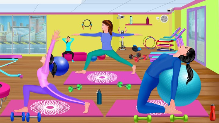 High School Fitness Athlete 3D screenshot image 2_Popularmodapk.com