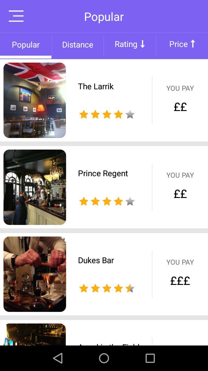 Tipple.m - Bar & Pub Finder screenshot image 8_Popularmodapk.com