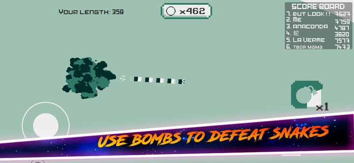 Retro Snaky.io screenshot image 3_Popularmodapk.com