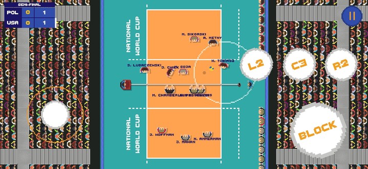 Volley 23 - Volleyball Game screenshot image 3_Popularmodapk.com