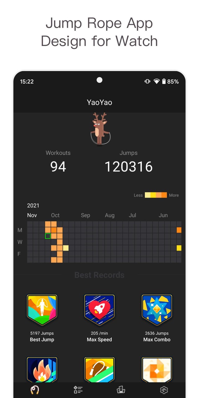 YaoYao - Saut à la corde screenshot image 2_Popularmodapk.com