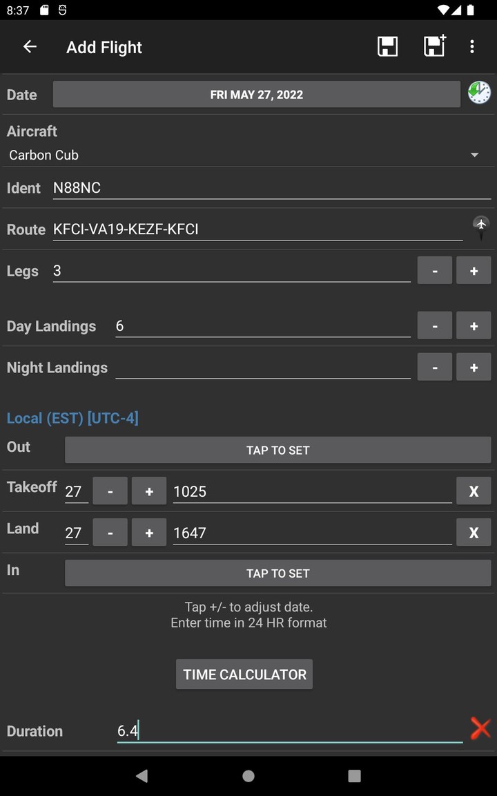 Logbook Pro Flight Log screenshot image 10_Popularmodapk.com