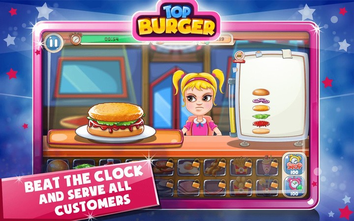 Cooking Burger screenshot image 1_Popularmodapk.com