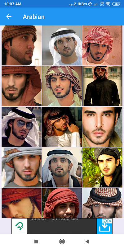 Beard Styles: Stubble Beard, Moustache Style screenshot image 9_Popularmodapk.com