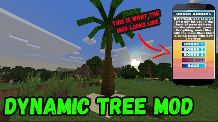 Dynamic Tree Mod For Minecraft screenshot image 7_Popularmodapk.com