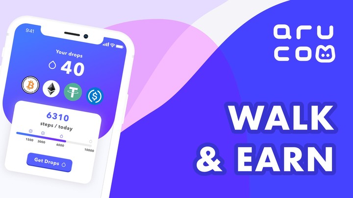 ARUCO: Move to Earn Crypto screenshot image 6_Popularmodapk.com