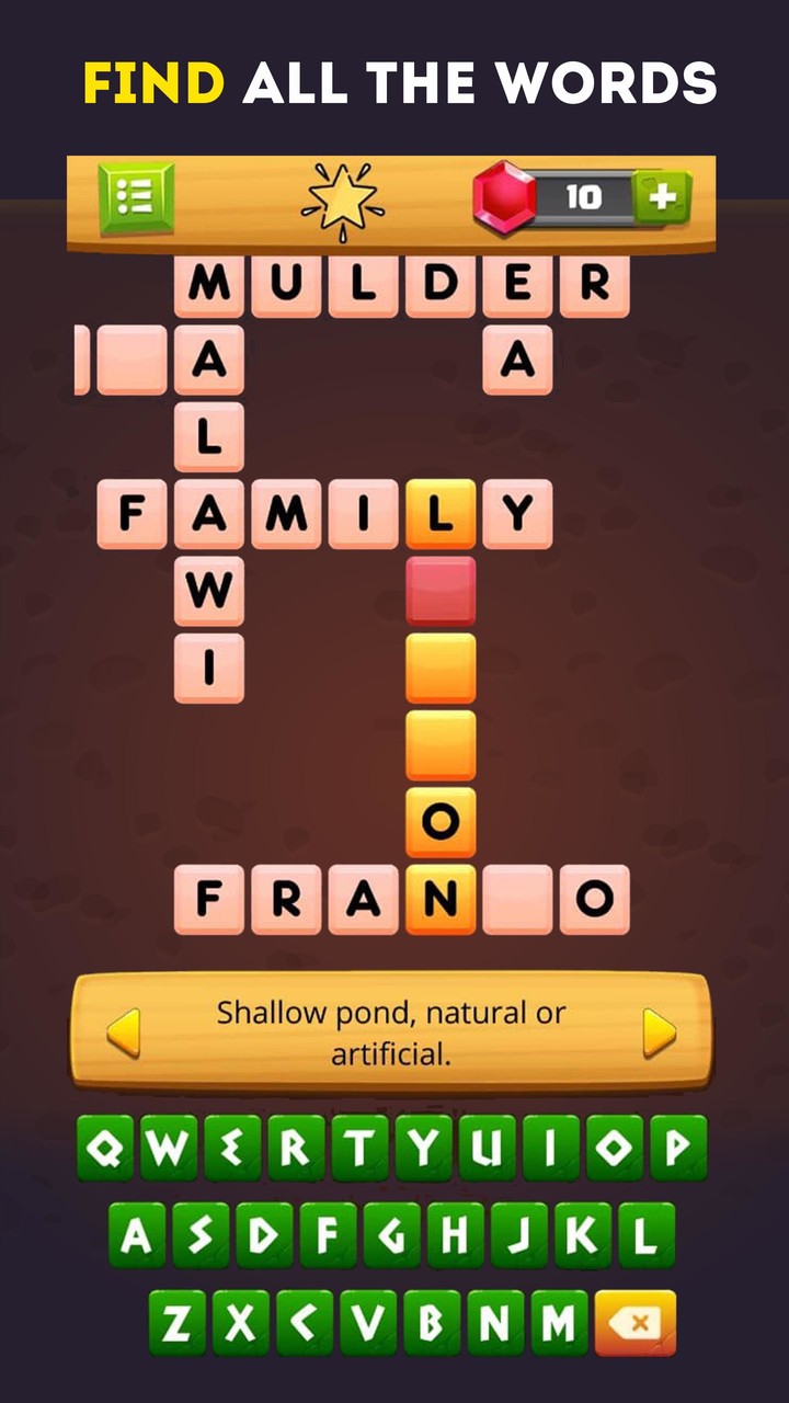 English Crossword puzzle games screenshot image 5_Popularmodapk.com