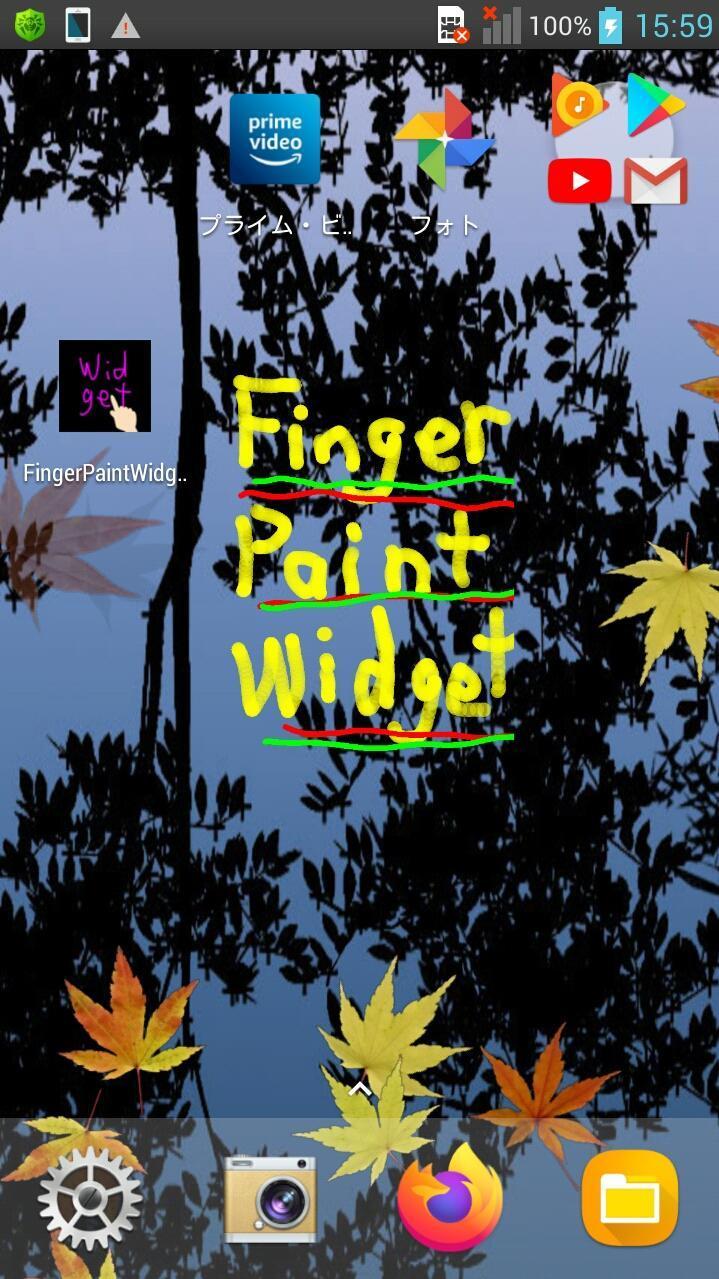 Finger Paint Widget screenshot image 2_Popularmodapk.com