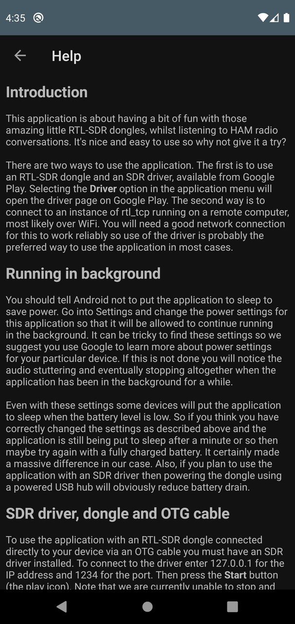 HAM FM Radio (RTL-SDR) screenshot image 4_Popularmodapk.com