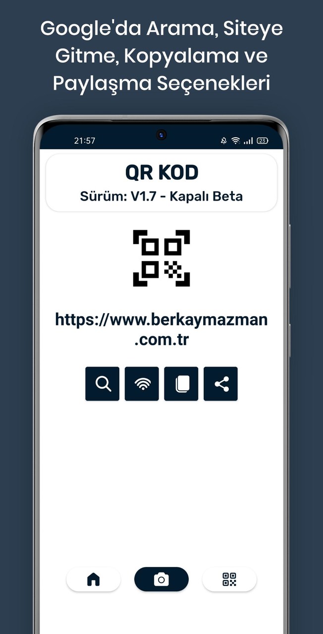 QR Kod Okuyucu ve Oluşturucu screenshot image 18_Popularmodapk.com