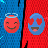 Rainbow Monster Red Blue emoj2.0_Popularmodapk.com