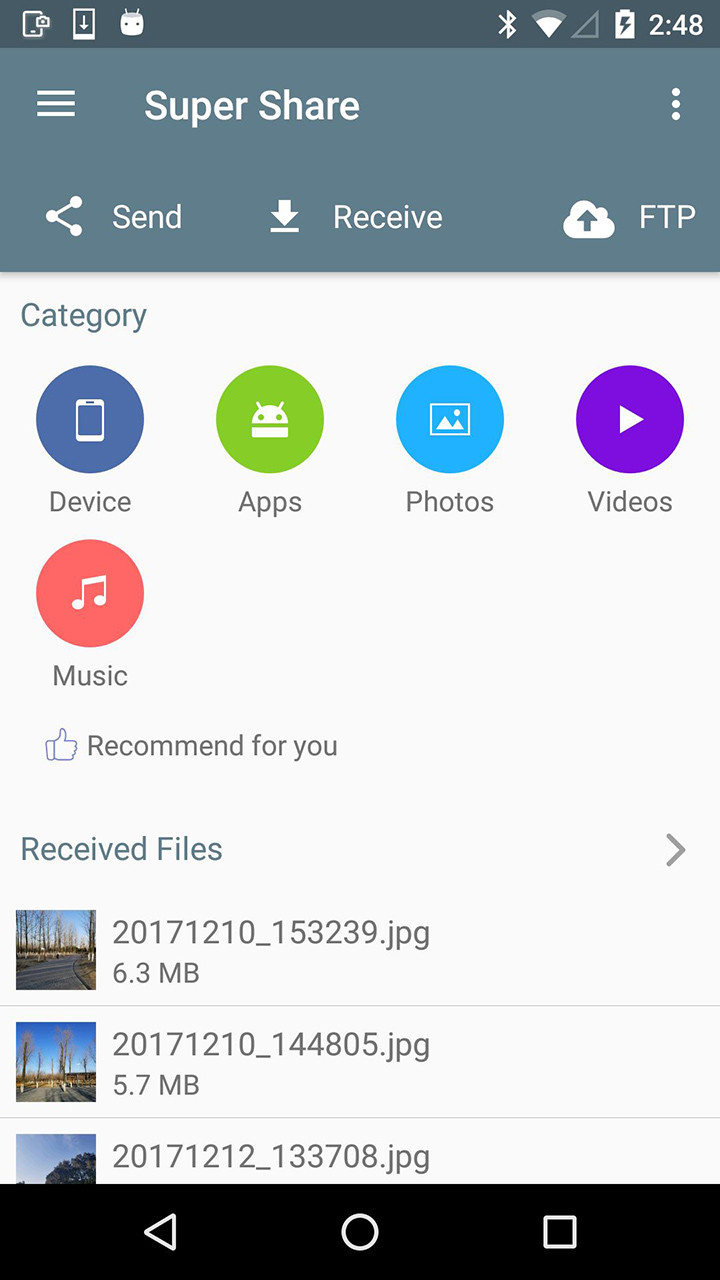Easy Share<span>(Premium Unlocked)</span> screenshot image 1_Popularmodapk.com