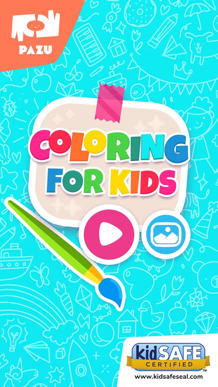 Coloring games for toddlers screenshot image 1_Popularmodapk.com