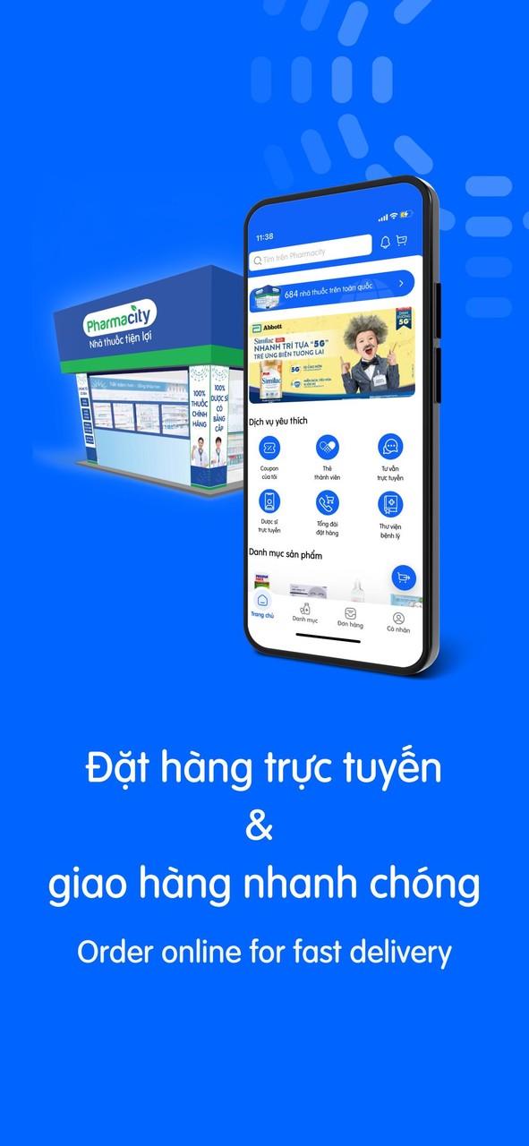 Pharmacity-Nhà thuốc tiện lợi screenshot image 1_Popularmodapk.com