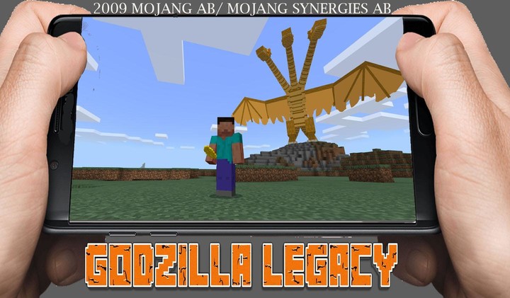 Godzilla Mod for MCPE – Minecraft PE Mods & Addons screenshot image 1_Popularmodapk.com