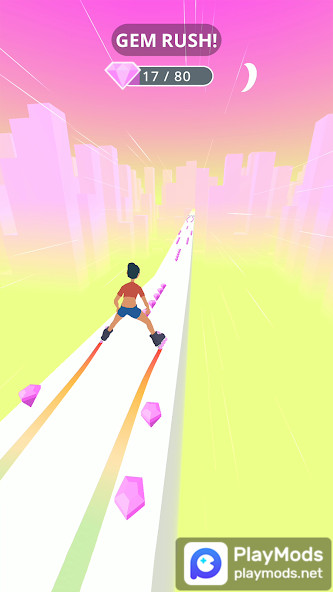 Sky Roller: Rainbow Skating<span>(Unlock all appearances)</span> screenshot image 2_Popularmodapk.com