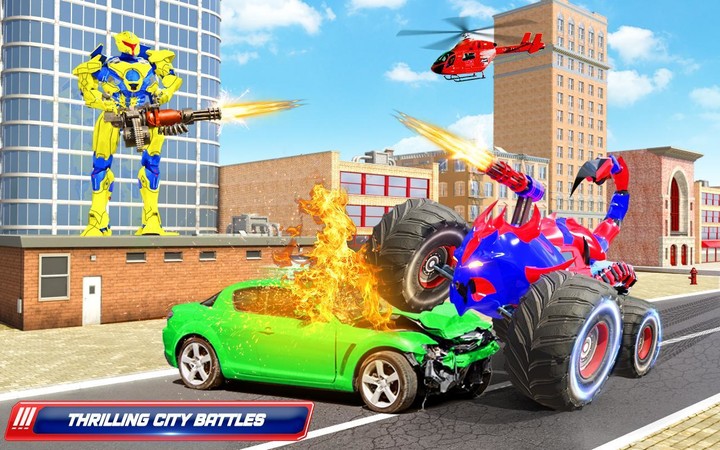 Scorpion Robot Truck Transform screenshot image 20_Popularmodapk.com