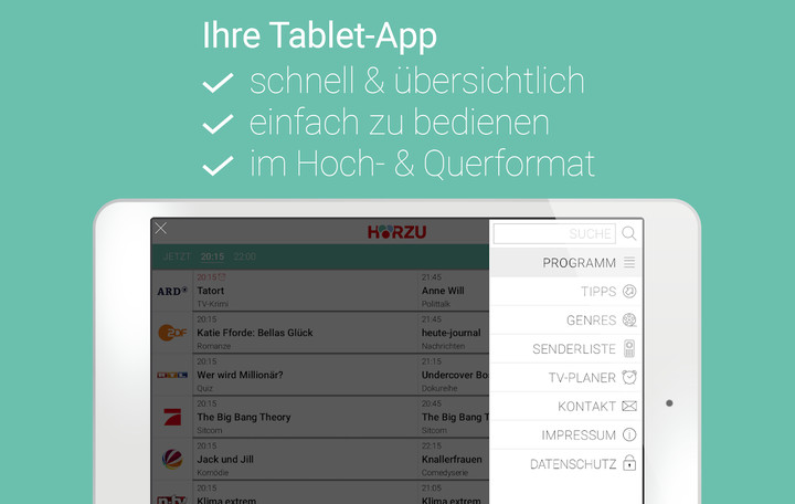 HÖRZU TV Programm als TV-App screenshot image 10_Popularmodapk.com