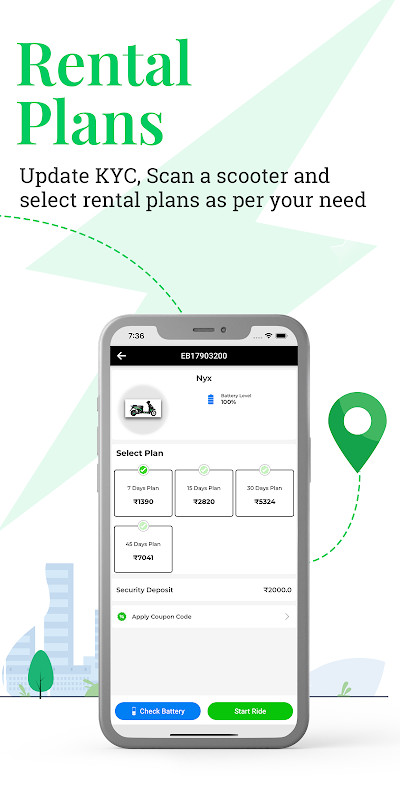 Zypp Electric Scooter Rentals screenshot image 6_Popularmodapk.com
