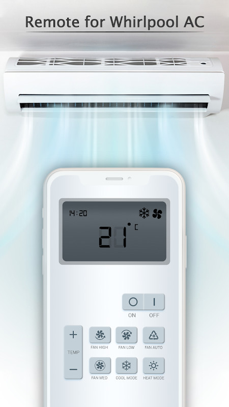 Remote for Whirlpool AC screenshot image 4_Popularmodapk.com