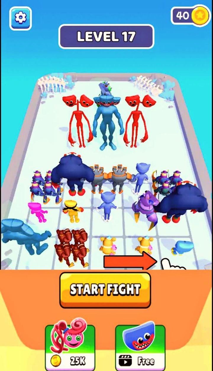 Huggy Merge Poppy Fight Merge screenshot image 5_Popularmodapk.com