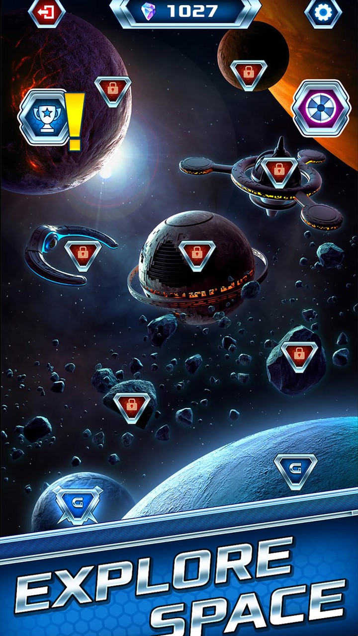 Galaganoid Brick Breaker screenshot image 2_Popularmodapk.com