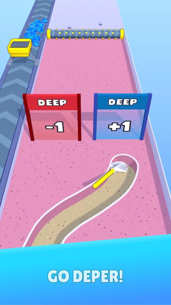 Shovel Run 3D screenshot image 2_Popularmodapk.com