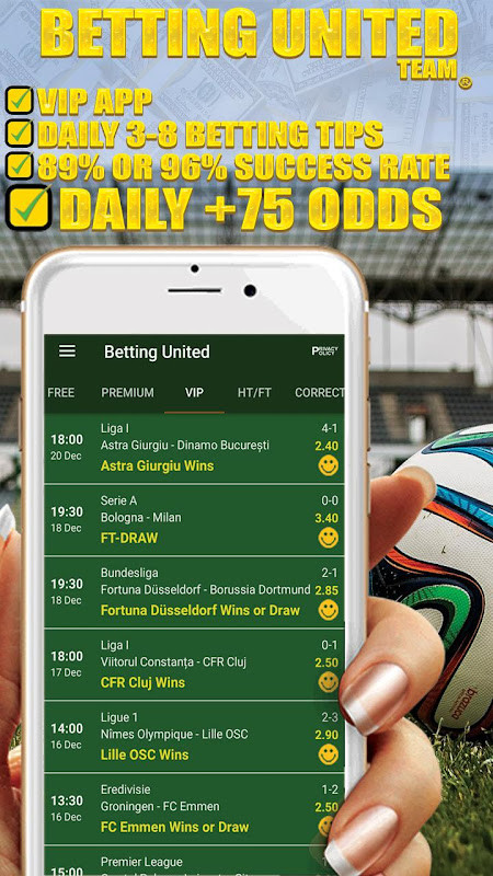 Betting United: Betting Tips screenshot image 4_Popularmodapk.com