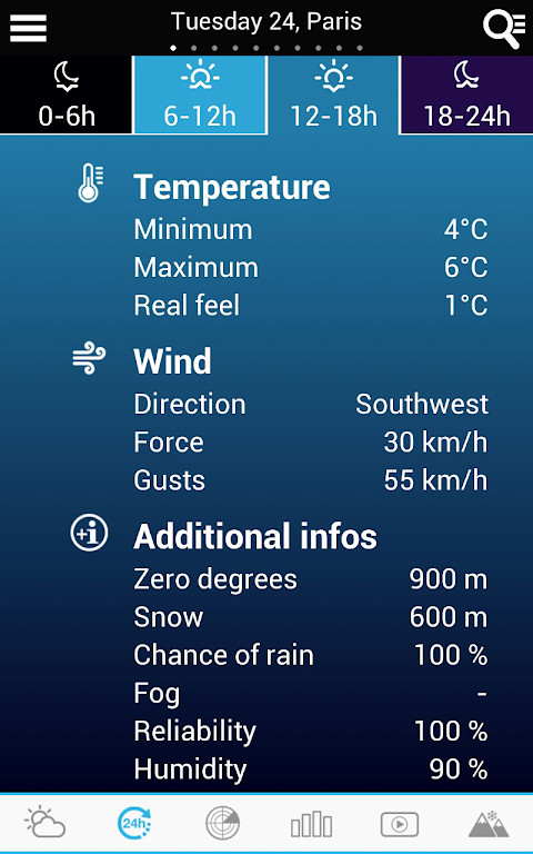 Weather for France and World screenshot image 15_Popularmodapk.com