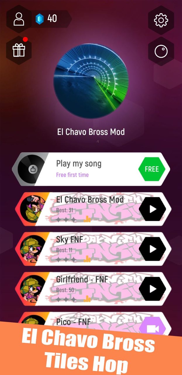 Bross Mod El Chavo Tiles Hop screenshot image 1_Popularmodapk.com