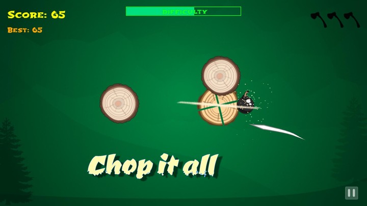 Chop It - Slice Wood screenshot image 2_Popularmodapk.com