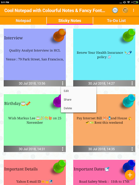 Cool Notepad Rich Text Editor to Write Fancy Notes screenshot image 29_Popularmodapk.com