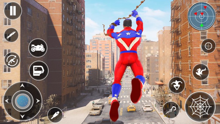 Ragdoll Rope Hero Spider Games screenshot image 2_Popularmodapk.com